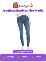 Jeggings Elásticos Tiro Medio talla 46 Amazon