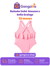 Bañador bebé Amazon x Sofia Grainge 12 meses