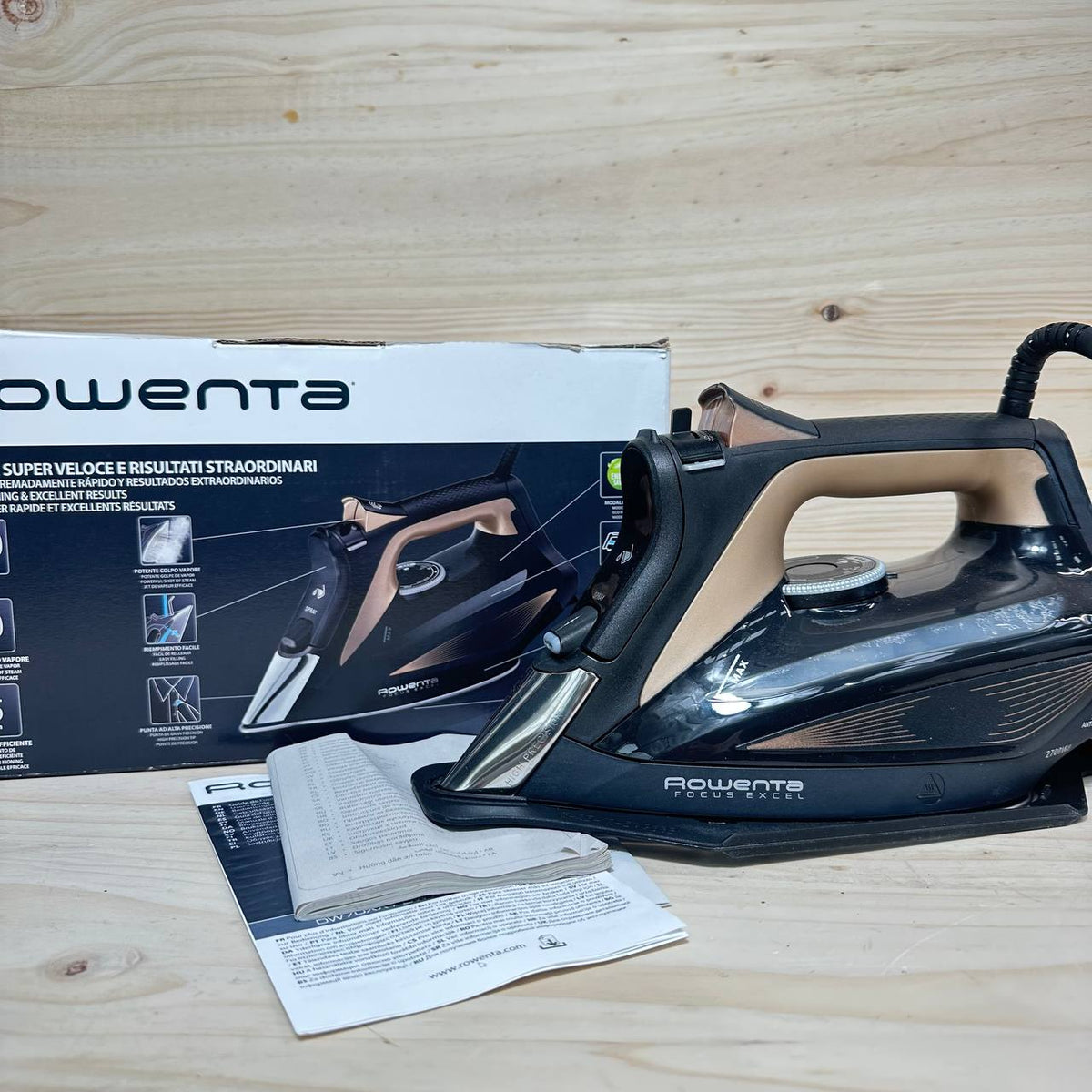Plancha de Vapor Rowenta Focus Excel 2700W