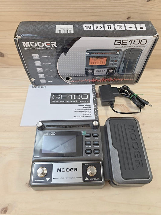 Mooer GE100 Procesador Multi-Efectos Guitarra