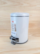 Tatay Papelera Baño Pedal 3L Blanco