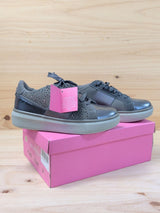 Zapatillas You Young Coveri Mujer 37 Gris Pedrería - foto 7