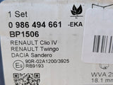 Pastillas Freno Bosch BP1506 Delanteras 0986494661 - foto 4
