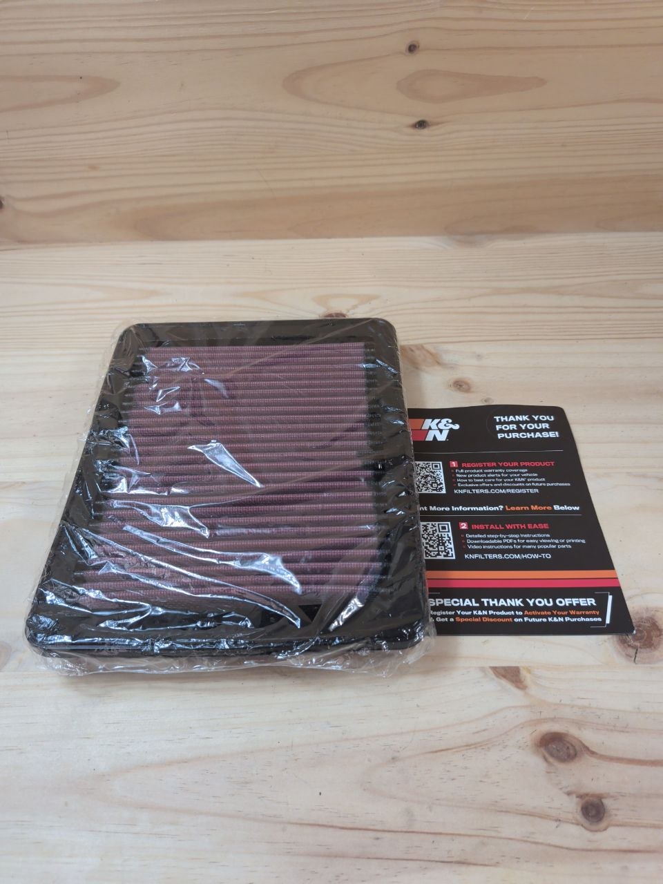 Filtro Aire K&N 33-3024 Mazda