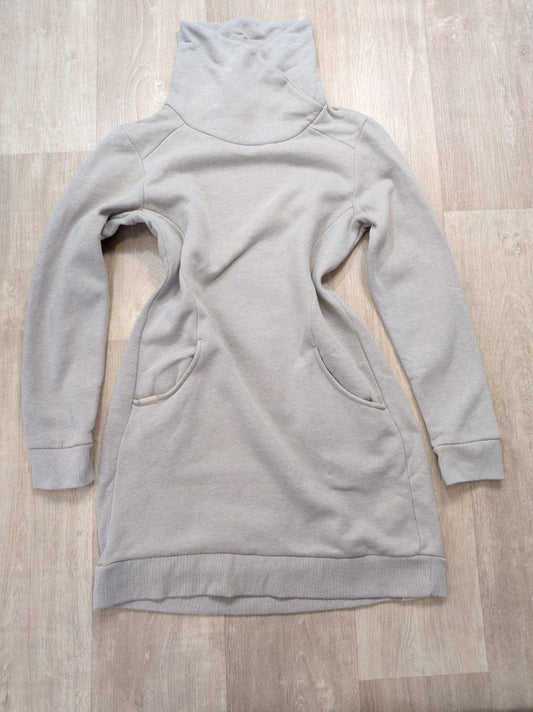 Vestido Sudadera Ragwear Ditia Gris Topo XL
