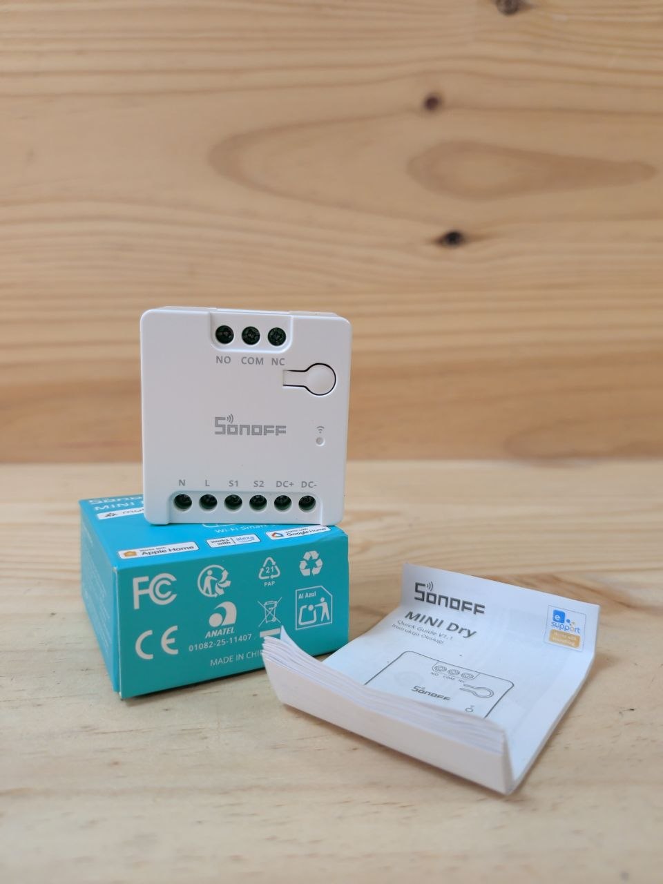 Relé WiFi SONOFF MINI-D Matter Contacto Seco