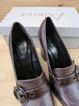 Tacones mocasín Alesya L106B06 peltro 38 - foto 2