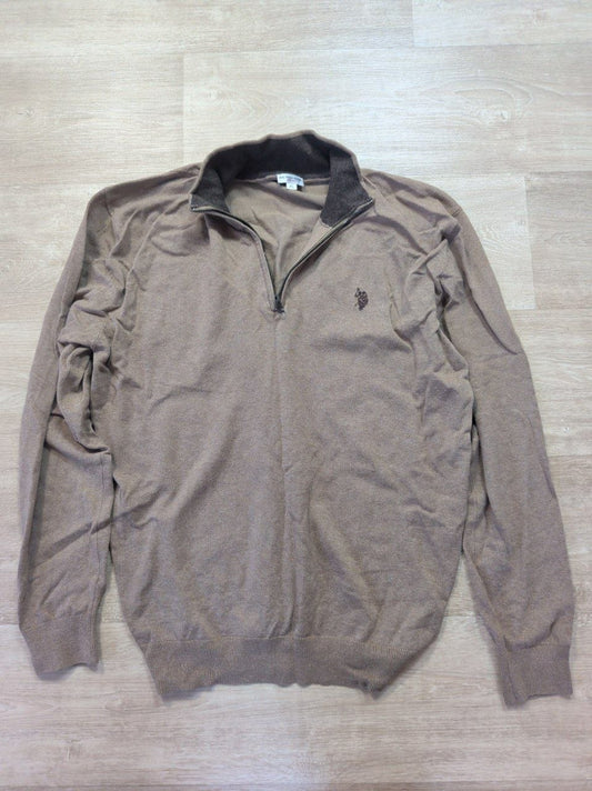 U.S. POLO ASSN. Jersey Punto Cremallera Hombre XL