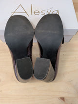 Mocasines Tacón Alesya Peltro T35 L106B06 - foto 5
