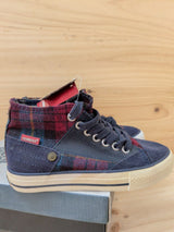 Zapatillas Altas Carrera 1965 Azul Rojo Talla 32 - foto 4