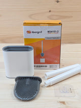 Escobilla WC Ibergrif M34151-3 Silicona Pared