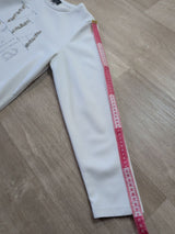 Camiseta Monari Via Bella Pedrería Blanca 42 - foto 4