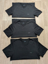 Pack 3 Camisetas BOSS Cuello V Negras Talla M - foto 2