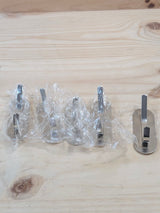 Pack 5 Ganchos Adhesivos Alyvisun Inox 6kg - foto 2