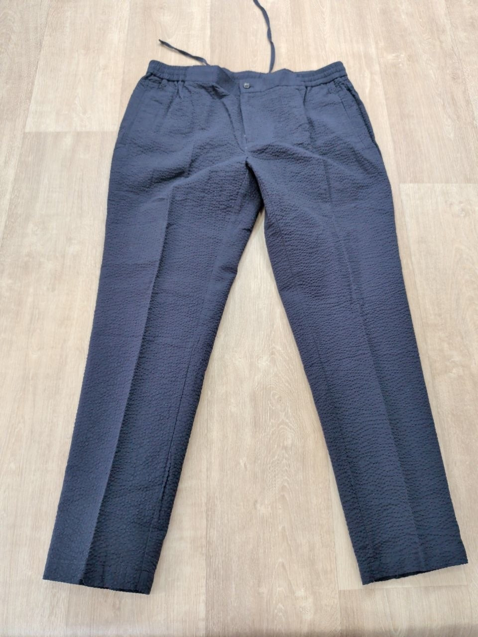 Chinos Harry Brown Deakin Seersucker Azul 38R