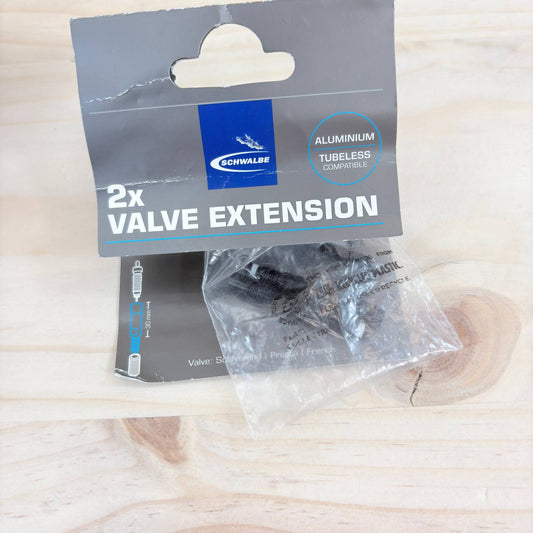 PROLONGADOR SCHWALBE VALVULA PRESTA ALU 30mm(2 UN)