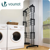 VOUNOT® Tendedero Vertical Plegable Tipo Torre 4 Niveles - foto 2