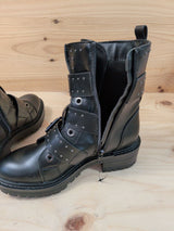 Botas Biker Obsel Hebillas Tachuelas Negro T36 - foto 7