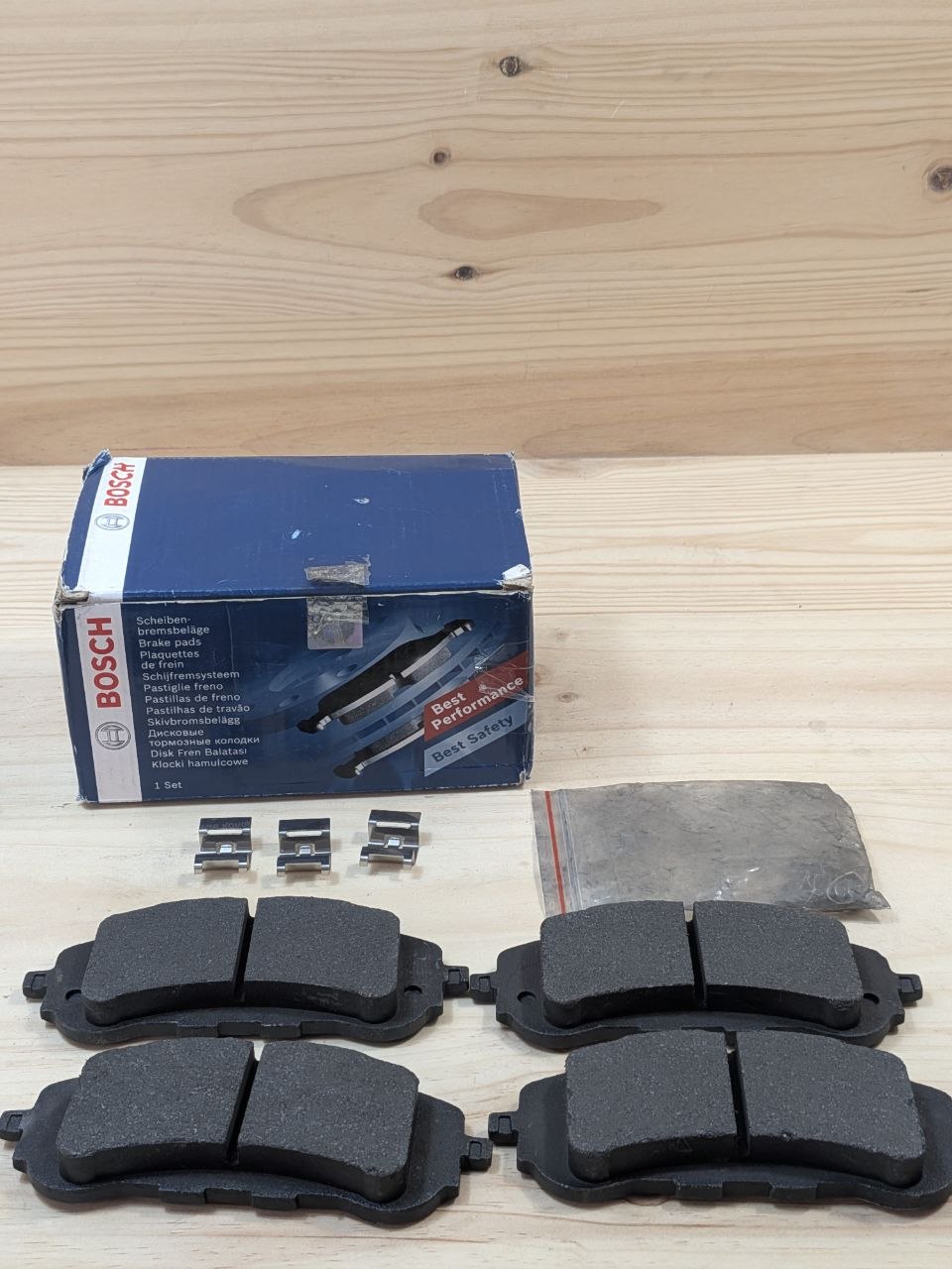 Pastillas Freno Bosch BP1709 Delanteras