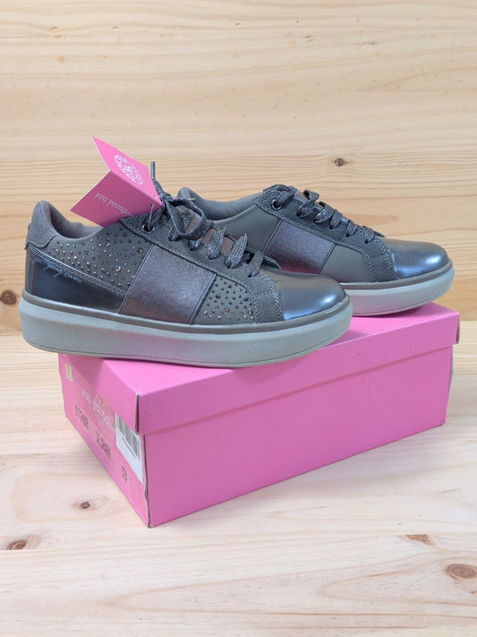 Zapatillas You Young Coveri Mujer 37 Gris Pedrería