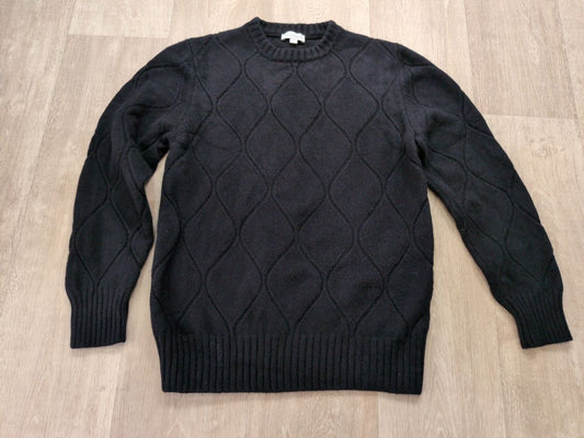 Jersey Emilio Sarto Lana Merino Negro Talla L