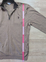 U.S. POLO ASSN. Jersey Punto Cremallera Hombre XL - foto 5