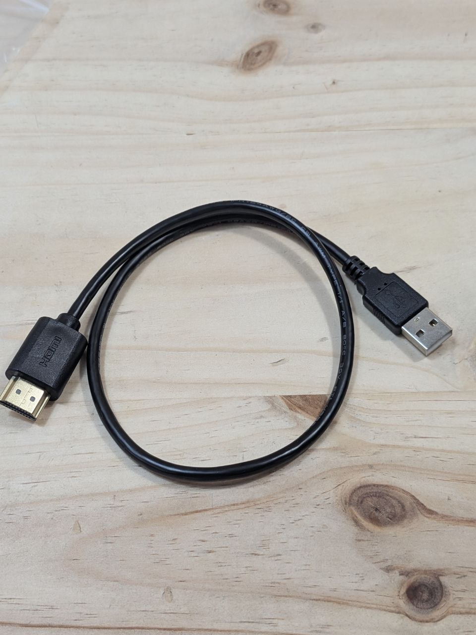 Cable Alimentación POFET USB a HDMI 50cm