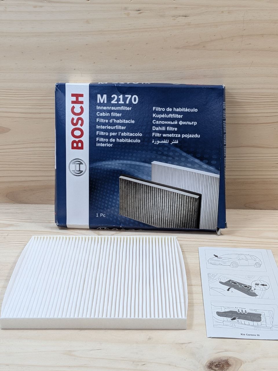 Filtro Habitáculo Bosch M2170 1987432170
