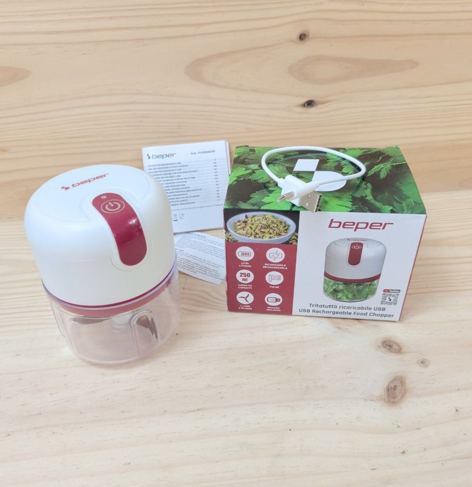 Picadora BEPER P102ROB050 USB 250ml 5W