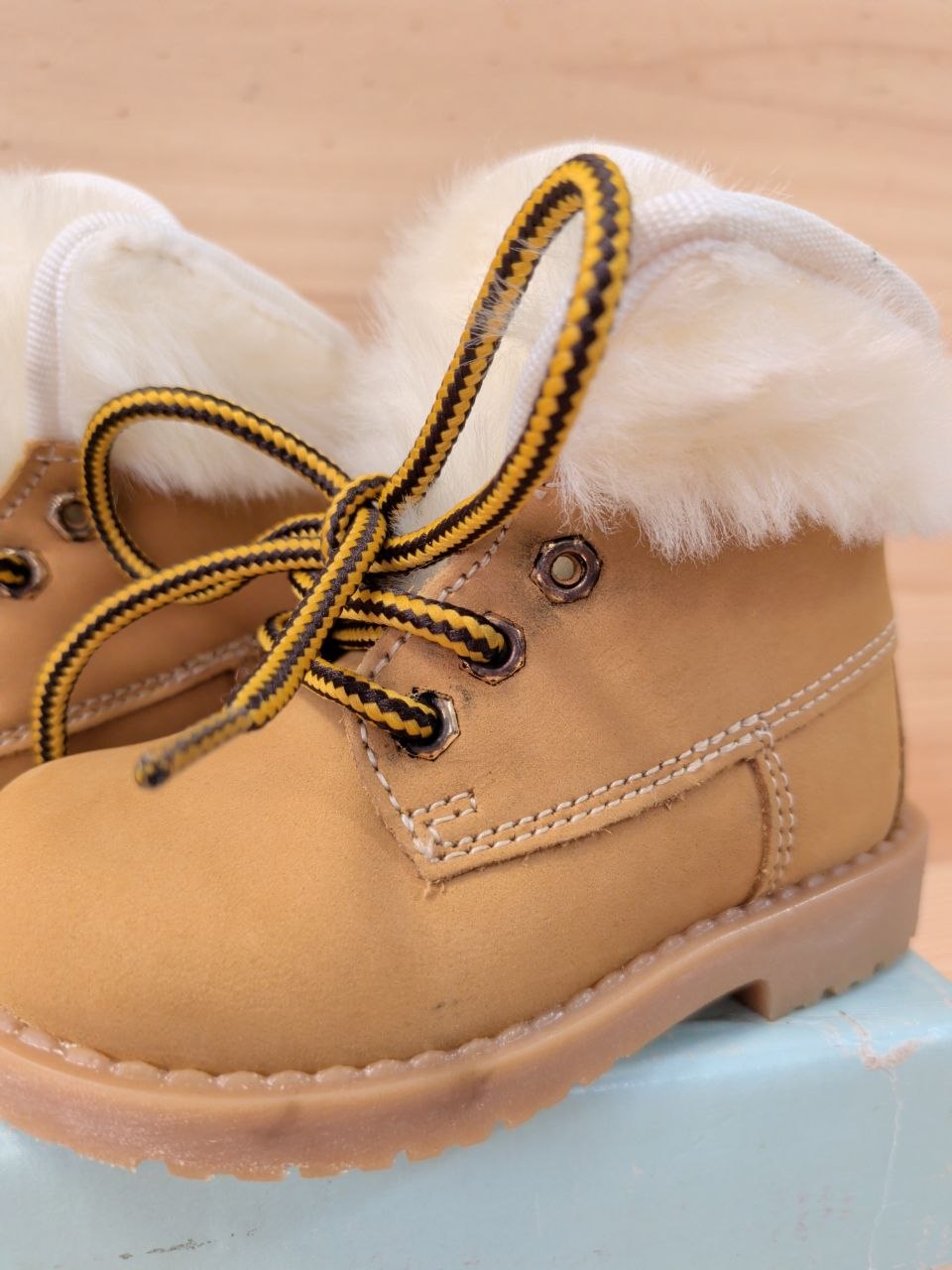 Botines Coriandoli Niño 20 Marrón Forro Pelo