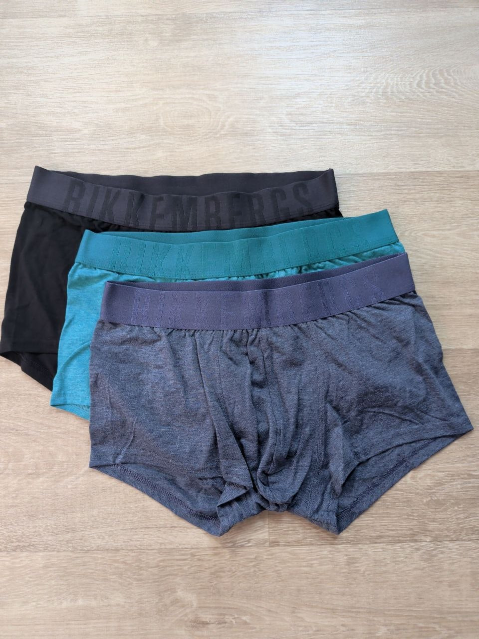 BIKKEMBERGS Ropa Interior Hombre M Gris Verde Negro