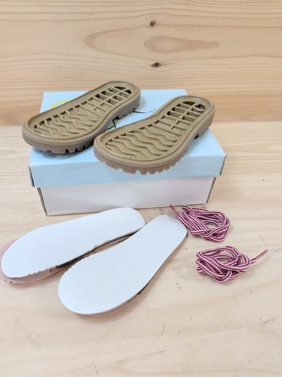 Suelas Plantillas Cordones Calzado Talla 25