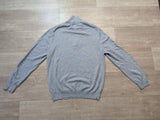 Jersey Gant Cuello Alto Cremallera Corta Gris M - foto 3