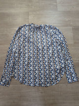 s.Oliver Blusa Geométrica Manga Larga Mujer 38