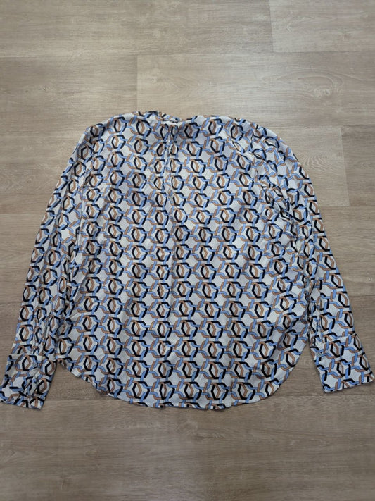 s.Oliver Blusa Geométrica Manga Larga Mujer 38