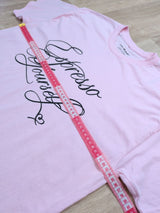 Camiseta Miss Selfridge Espresso Yourself rosa S - foto 3
