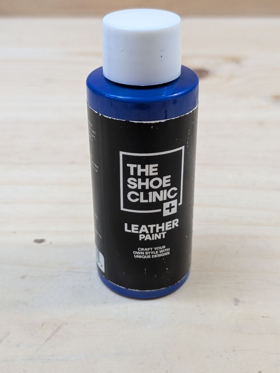 Pintura Cuero Shoe Clinic Azul 50ml
