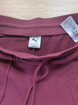 Pantalón Puma Mujer S Burdeos Pierna Ancha - foto 5