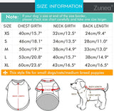 Zunea Camisa para Perros Pequeños Verano Azul - foto 2