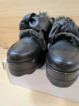 Mocasines Alesya Mujer 39 Negro Plataforma - foto 2