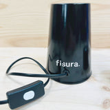 Fisura - Lámpara de lava morada con base negra - foto 5