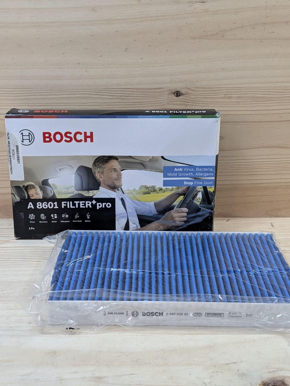 Filtro Habitáculo Bosch A8601 0986628601