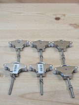 Poleas Tendedero Amig Acero Inox 39mm Pack 6
