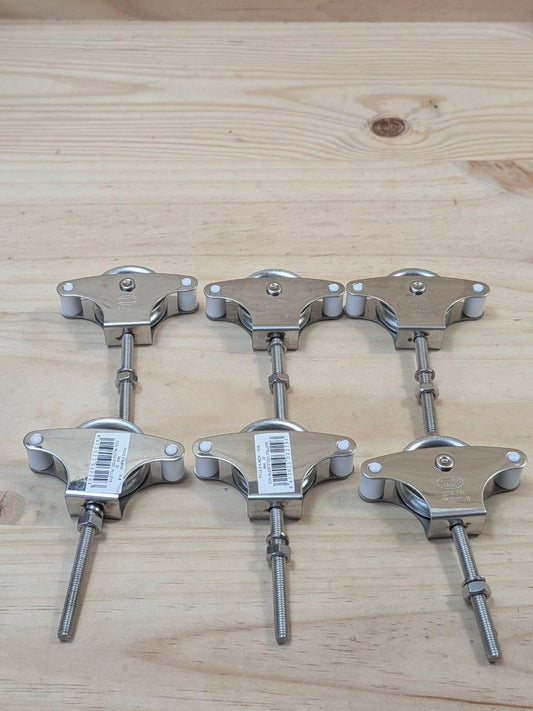 Poleas Tendedero Amig Acero Inox 39mm Pack 6