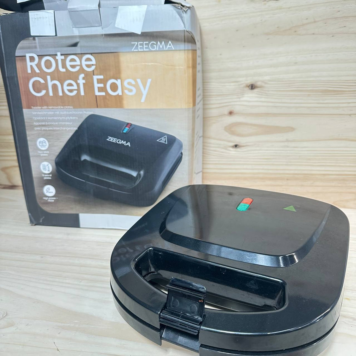 Tostadora multifunción ZEEGMA 5 en 1 750 W