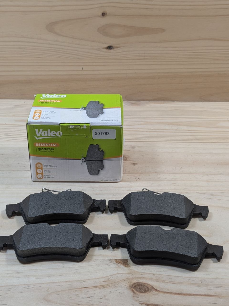 Pastillas Freno Valeo 301783 Traseras Pack 4