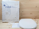 Tapa WC ESTOLI Universal Forma Ovalada Blanco