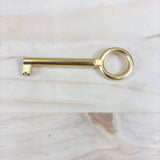 Amig - Cerradura Embutir Mueble 30 mm Latón Mate