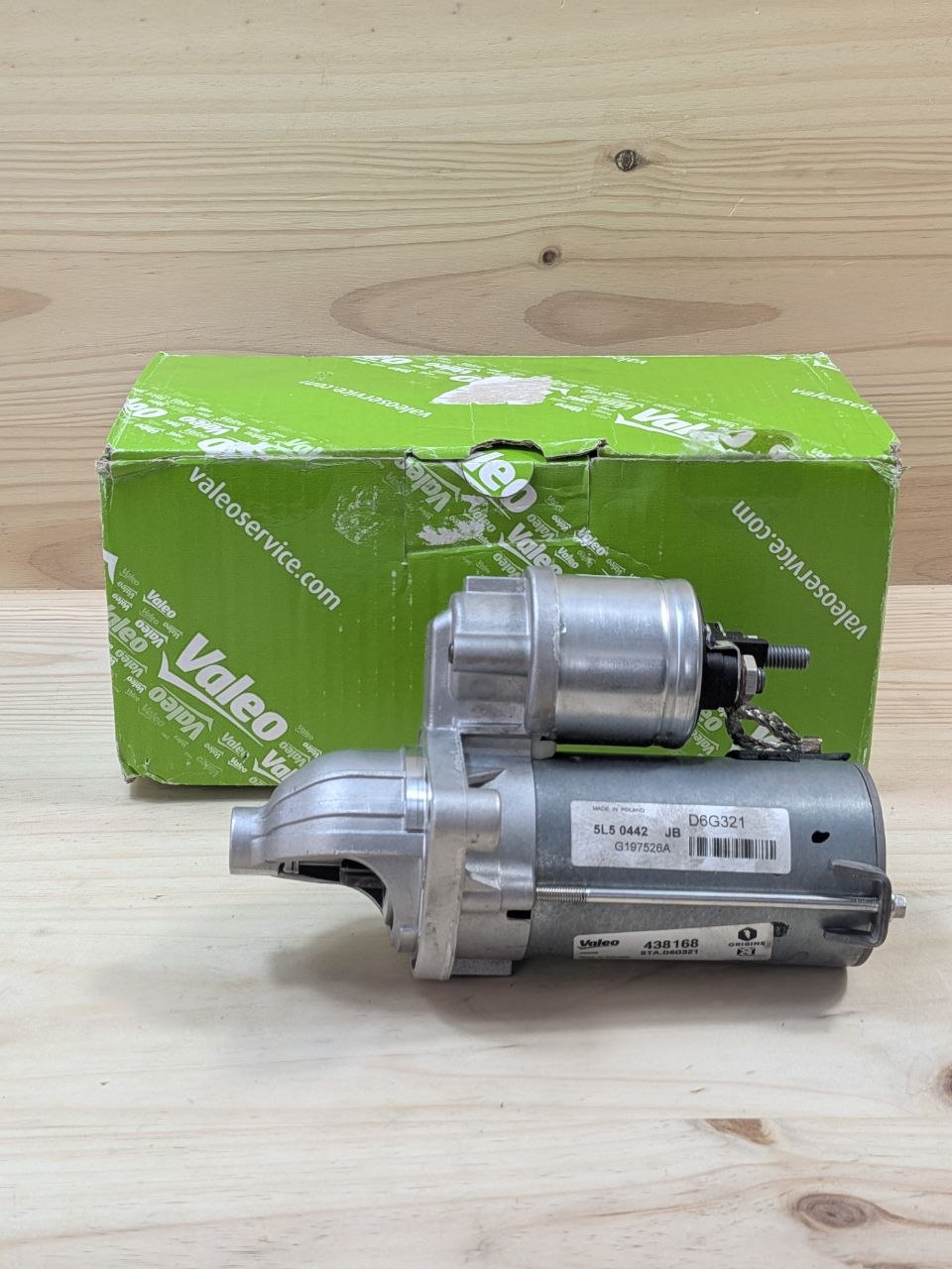 Motor Arranque Valeo 438168 12V 1,3kW 9D