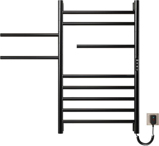 Toallero eléctrico Radiador 520×850 mm Negro